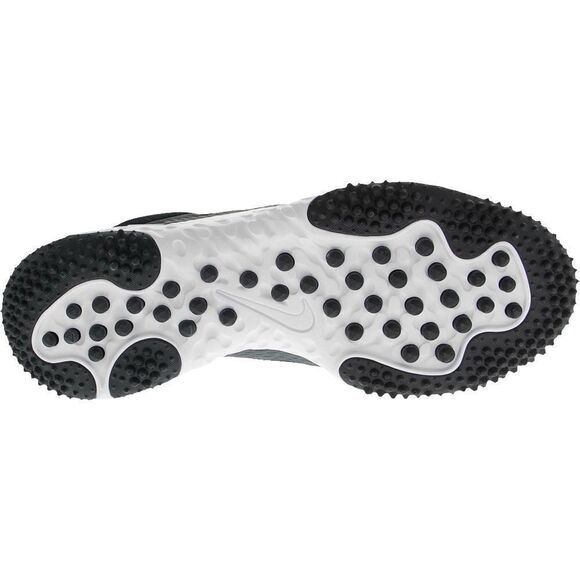 NEW-Nike-Alpha Huarache Elite 4 FastpitchTurf Shoes Black & White-womens Size 11 - Picture 5 of 16